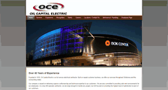 Desktop Screenshot of oilcapitalelectric.com